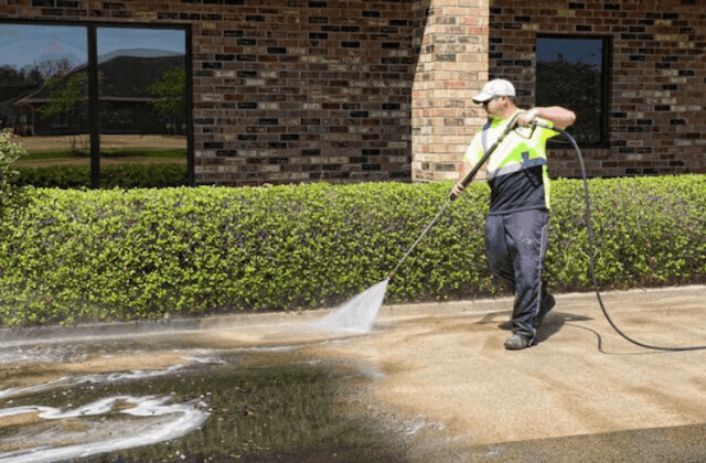 commercial concrete cleaning in kent